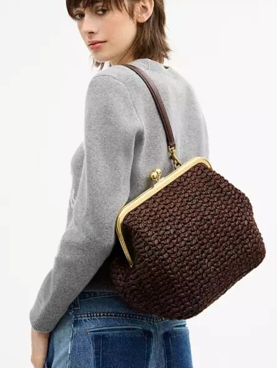 Coach Handbags - Coach Kisslock Frame Bag 27